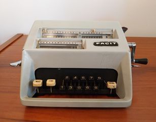 FACIT C1-13 Sweden vintage μηχανική αριθμομηχανή – ρετρό συλλεκτική
