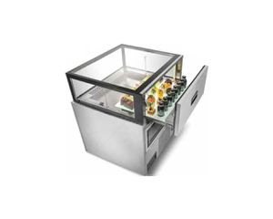 ΠΡΟΣΦΟΡΑ!!! KARAMCO CM-1500B (150x80x105,5cm) Επιδαπέδια Ψυχόμενη Βιτρίνα 4 Όψεων +2/+10°C