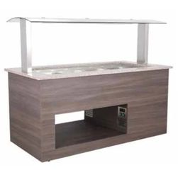 ΠΡΟΣΦΟΡΑ!!! KARAMCO G-BCC-GN4V.WF (171.8x88x140cm - 350Watt/230V - 4 GN 1/1) Επιδαπέδιο Ψυχόμενο Εκθετήριο Salad Bar - Buffet με Βεβιασμένη Κυκλοφορία Αέρα