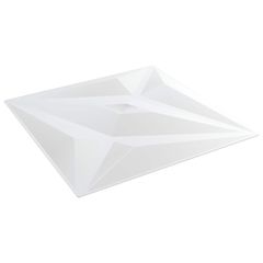 Πάνελ τοίχου 24 τμχ. 50 x 50 cm Άσπρο Αστέρι Φελιζόλ XPS 42046041