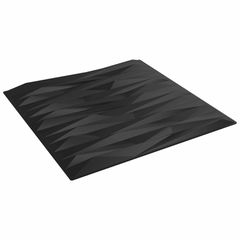 Πάνελ τοίχου 12 τμχ. 50 x 50 cm Μαύρη Πέτρα Φελιζόλ XPS 42046047