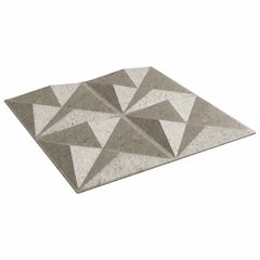 Πάνελ τοίχου 12 τμχ. 50 x 50 cm Οριγκάμι Μπετόν Φελιζόλ XPS 42046067