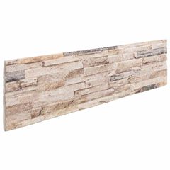 Πάνελ τοίχου 10 τμχ. 100 x 25 cm Λευκό και κόκκινο Αφρός EPS 42046109