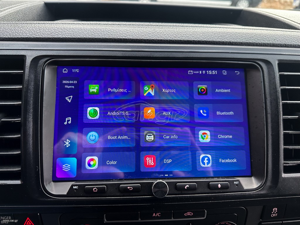 Volkswagen TransporterT6 2018 TransporterT6,4X4,Ελληνικό,LONG,ΟθόνηCarplay,Βιβλίο,Εγγύηση thumbnail 23