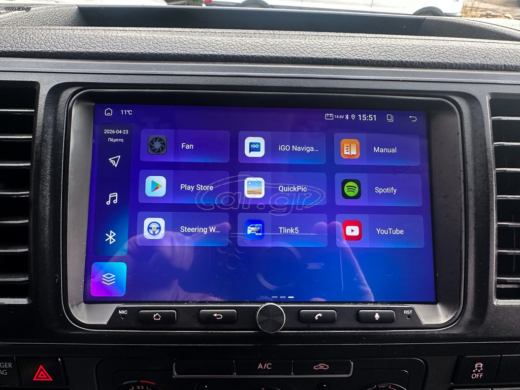 Volkswagen TransporterT6 2018 TransporterT6,4X4,Ελληνικό,LONG,ΟθόνηCarplay,Βιβλίο,Εγγύηση thumbnail 24