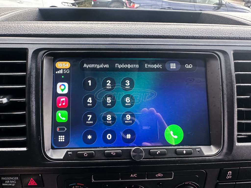 Volkswagen TransporterT6 2018 TransporterT6,4X4,Ελληνικό,LONG,ΟθόνηCarplay,Βιβλίο,Εγγύηση thumbnail 31