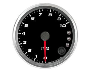 95mm Tachometer Gauge 10K RPM Shift-light