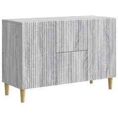 Πλαϊνό γραφείο με συρτάρι Γκρι Sonoma 89 x 34,5 x 60 εκ. 894661