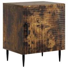 Κομοδίνο Καπνισμένο Ξύλο Δρυός 43 x 34,5 x 50 εκ 894805