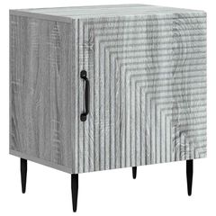 Κομοδίνο Γκρι Sonoma 43 x 34,5 x 50 εκ Επεξεργασμένο Ξύλο 894807