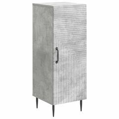 Πλαϊνό γραφείο Γκρι Σκυροδέματος 33 x 34,5 x 89,5 εκ 894828