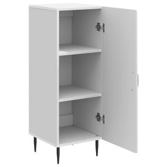 Πλαϊνό γραφείο Γυαλιστερό Λευκό 33 x 34,5 x 89,5 εκ 894829-thumb-2