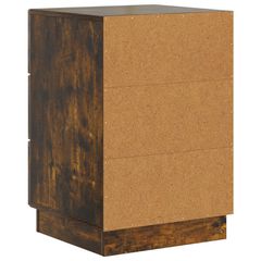 Κομοδίνο με συρτάρι Καπνισμένο Ξύλο Δρυός 43 x 41 x 63,5 εκ. 895250-thumb-5