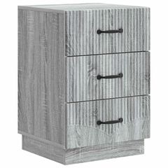Κομοδίνο Γκρι Sonoma 43 x 41 x 63,5 εκ. Επεξεργασμένο Ξύλο 895251