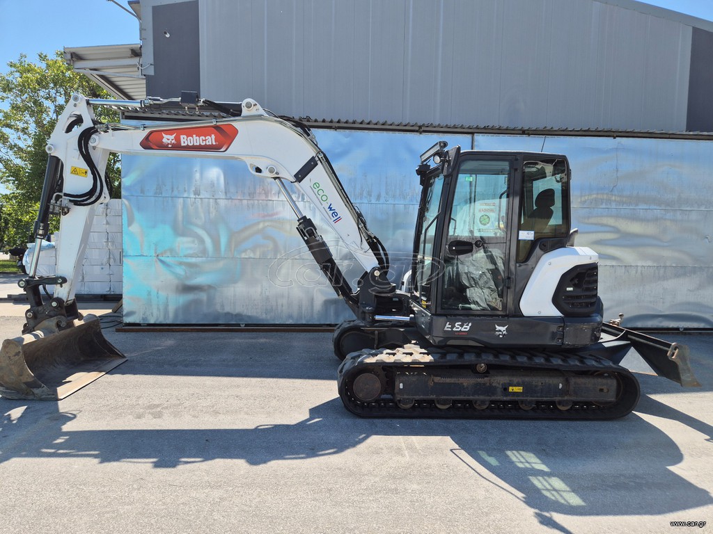 Εκσκαφέας Με Ερπύστριες Bobcat 2021 E88 Αριστο!!!
