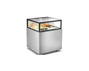 ΠΡΟΣΦΟΡΑ!!! KARAMCO CM-900B (90x80x105,5cm) Επιδαπέδια Ψυχόμενη Βιτρίνα 4 Όψεων +2/+10°C