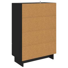 Πλαϊνό γραφείο Μαύρο 66 x 34,5 x 95 εκ. 893976-thumb-5