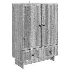 Πλαϊνό γραφείο Γκρι Σονομά 66 x 34,5 x 95 εκ. 893981