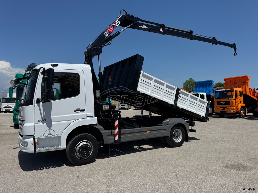 Ανατροπή + Γερανός Mercedes-Benz 2007 MB ATEGO 918