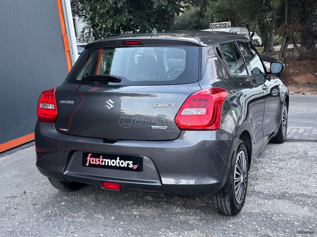 Suzuki Swift 2021 Ελληνικό, HYBRID,1ο Χέρι,Οθονη  CarPlay,Βιβλίο, 2Ετη Εγγύηση thumbnail 6