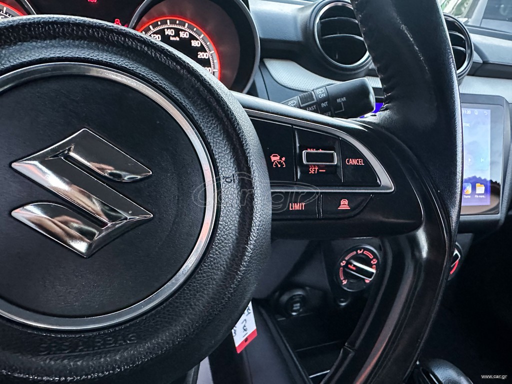 Suzuki Swift 2021 Ελληνικό, HYBRID,1ο Χέρι,Οθονη  CarPlay,Βιβλίο, 2Ετη Εγγύηση thumbnail 21