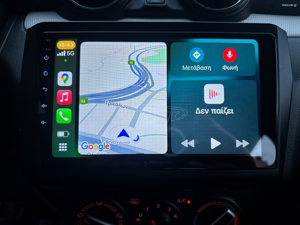 Suzuki Swift 2021 Ελληνικό, HYBRID,1ο Χέρι,Οθονη  CarPlay,Βιβλίο, 2Ετη Εγγύηση thumbnail 30