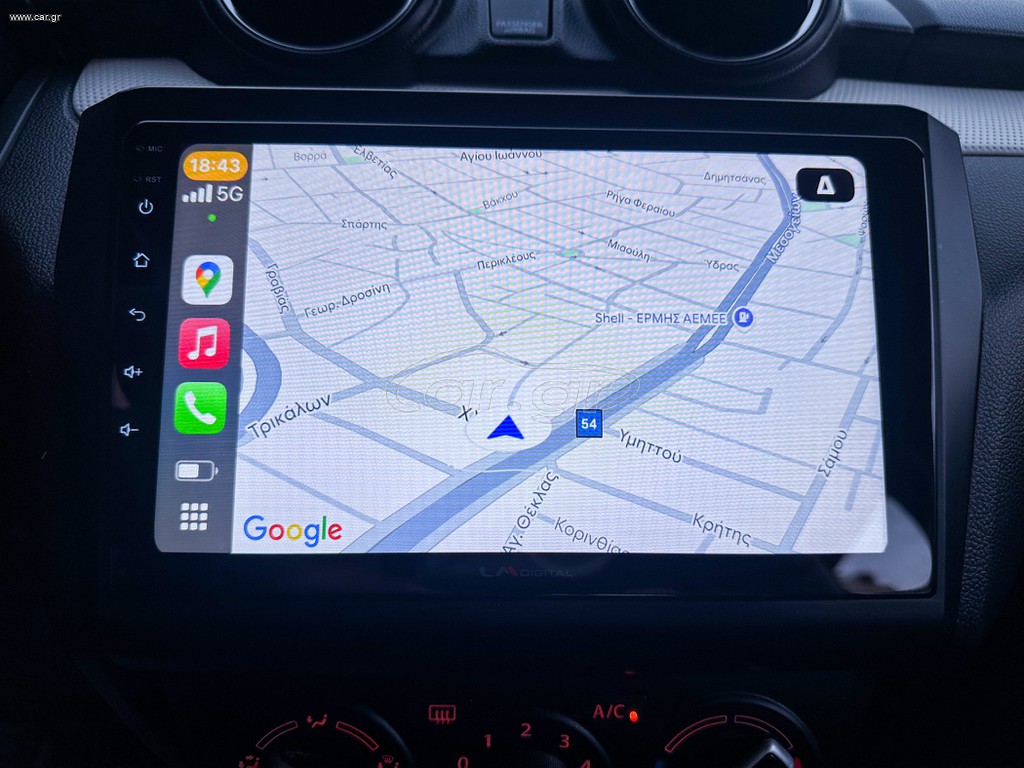 Suzuki Swift 2021 Ελληνικό, HYBRID,1ο Χέρι,Οθονη  CarPlay,Βιβλίο, 2Ετη Εγγύηση thumbnail 33