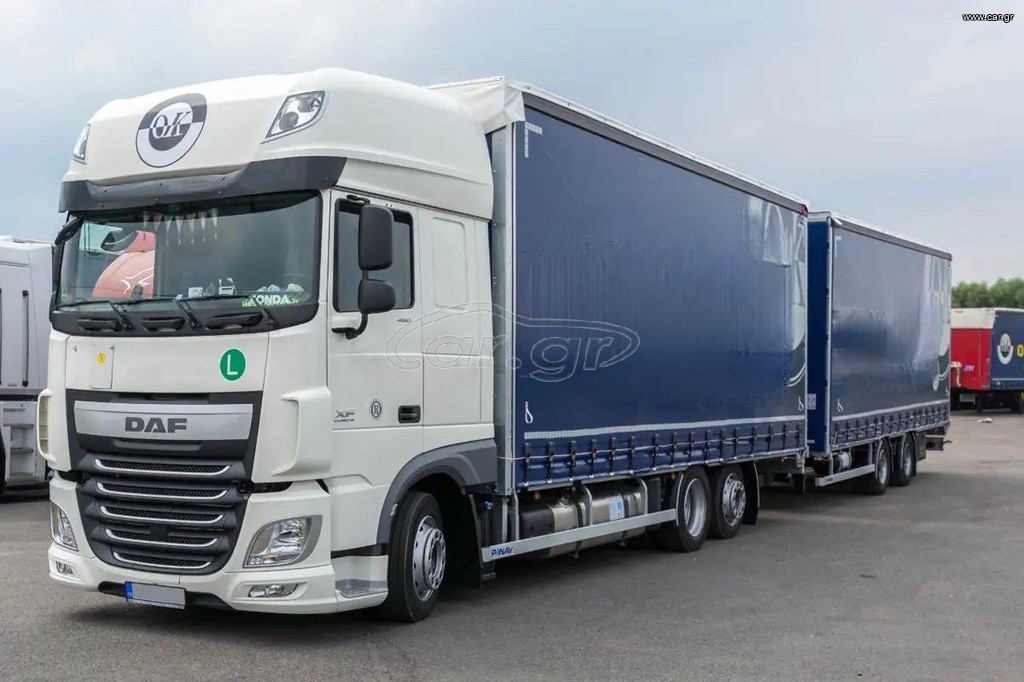 Καρότσα Κουρτίνα DAF 2021 XF 480 SSC Euro6 D