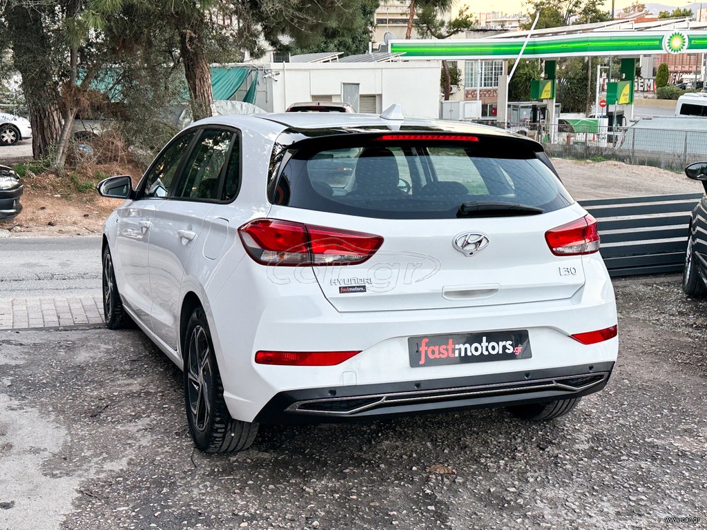 Hyundai i 30 2021 1ο Χέρι,PREMIUM HYBRID,Οθόνη Carplay,Βιβλίο,2Ετη Εγγύηση thumbnail 5