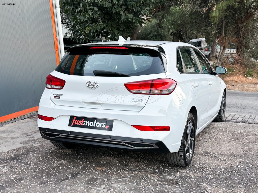 Hyundai i 30 2021 1ο Χέρι,PREMIUM HYBRID,Οθόνη Carplay,Βιβλίο,2Ετη Εγγύηση thumbnail 7