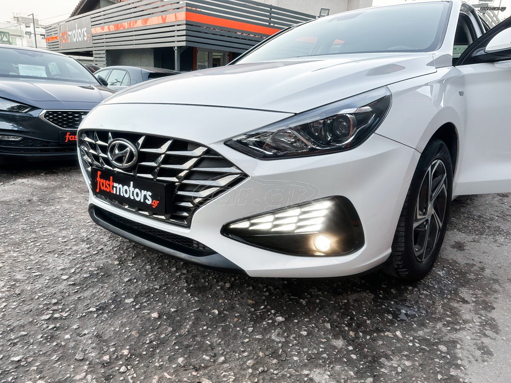 Hyundai i 30 2021 1ο Χέρι,PREMIUM HYBRID,Οθόνη Carplay,Βιβλίο,2Ετη Εγγύηση thumbnail 40