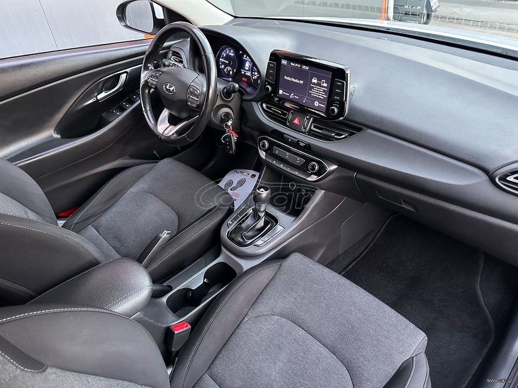 Hyundai i 30 2021 1ο Χέρι,PREMIUM HYBRID,Οθόνη Carplay,Βιβλίο,2Ετη Εγγύηση thumbnail 13