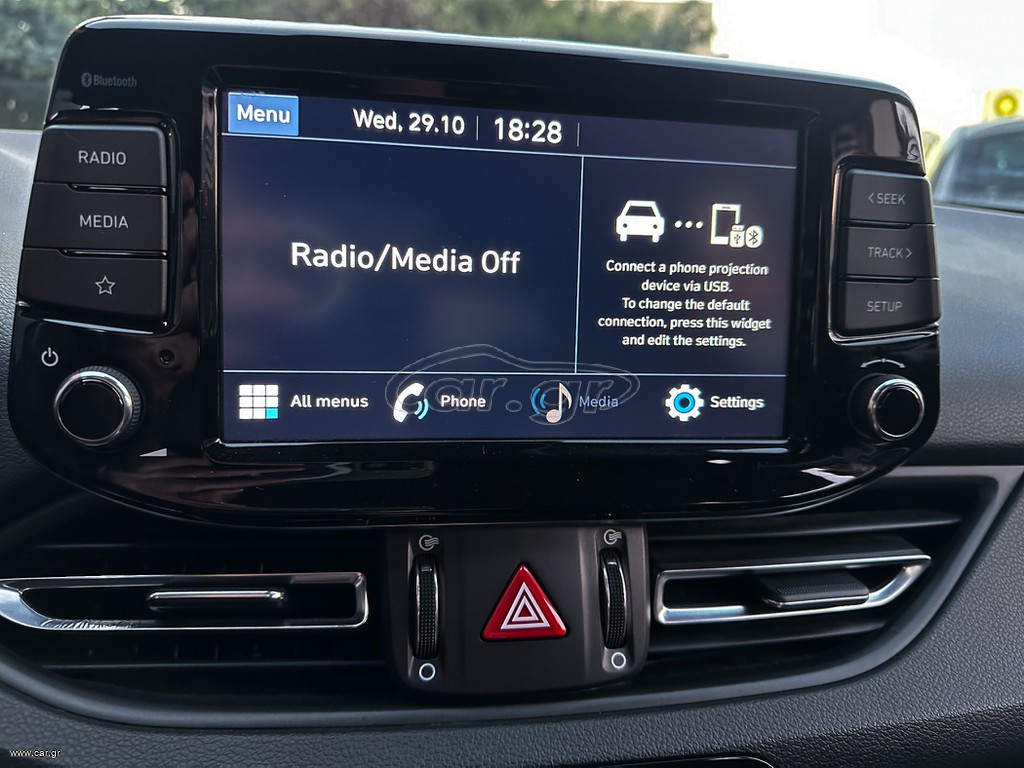 Hyundai i 30 2021 1ο Χέρι,PREMIUM HYBRID,Οθόνη Carplay,Βιβλίο,2Ετη Εγγύηση thumbnail 28