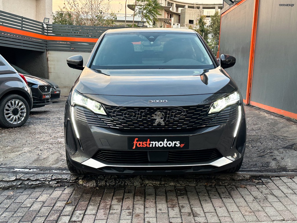 Peugeot 3008 2021 Ελληνικό,1o Χέρι,Οθόνη Carplay,Βιβλίο,2 Ετη Εγγύηση thumbnail 2