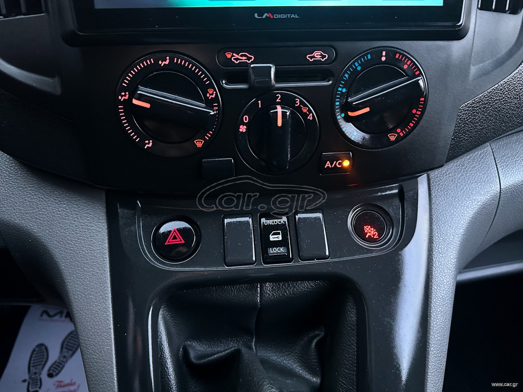 Nissan NV200 2018 NV200,Ελληνικό,1o Χέρι,2Πλαινές πόρτες,Οθόνη Carplay,Βιβλίο thumbnail 21