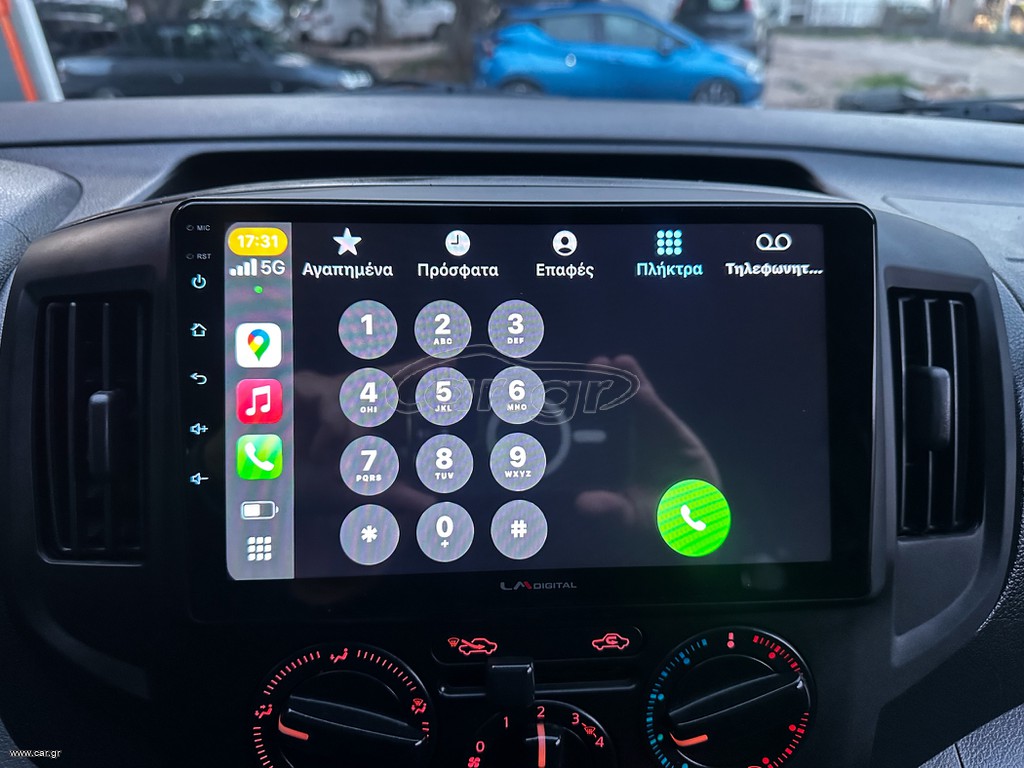 Nissan NV200 2018 NV200,Ελληνικό,1o Χέρι,2Πλαινές πόρτες,Οθόνη Carplay,Βιβλίο thumbnail 31