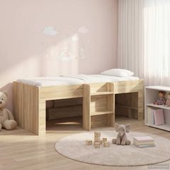 Κρεβάτι Υψηλού Στυλ για Παιδιά Sonoma Δρυς 90 x 200 cm 3422557