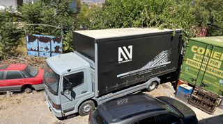 Καρότσα Κουρτίνα Mercedes-Benz 1998 Atego 815-thumb-1