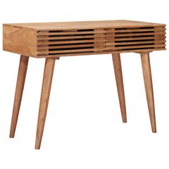 Χειροποίητο Γραφείο Καφέ Τίκ 100 x 48 x 76 εκ. 42020066