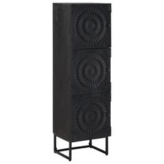 Highboard Μαύρο 35 x 30 x 120 cm 42020082