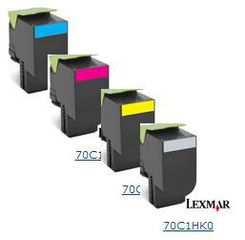 TONER ΣΥΜΒΑΤΟ LEXMARK 70C2HC0 - CS310 / CS410 / CS510 ΓΙΑ 3000 ΣΕΛΙΔΕΣ, CYAN