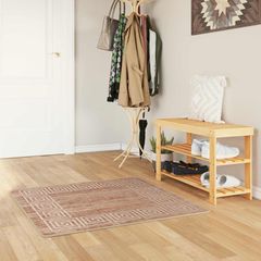 Χαλί Runner MARSA Λευκός 100 x 100 cm Πολυέστερ και PVC 42023314