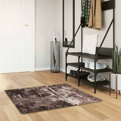 Χαλί Runner MARSA Μαύρο 100 x 100 cm Πολυέστερ και PVC 42023380