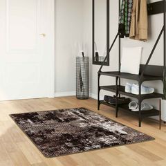 Χαλί Runner MARSA Μαύρο 100 x 150 cm Πολυέστερ και PVC 42023381