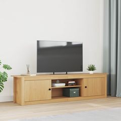 Ράφι τηλεόρασης HILL 158 x 40 x 39.5 εκ. Μέλι Καφέ Στερεό πεύκο 42025045