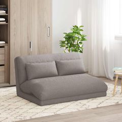 Καρέκλα Δαπέδου Taupe 110 x 82 x 55 εκ ύφασμα 42028206