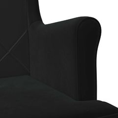 Πολυθρόνα Μαύρο Βελούδο 42029901-thumb-6
