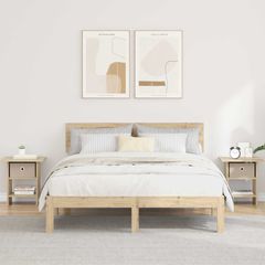 Κομοδίνο 2 τεμ. Δρύς Sonoma 41 x 40 x 45 εκ Επεξεργασμένο Ξύλο 8000441