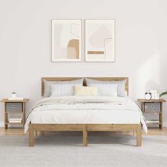 Κομοδίνο 2 τεμ. Artisan Oak 41 x 40 x 45 εκ Επεξεργασμένο Ξύλο 8000451