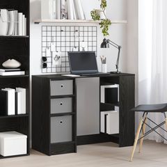 Γραφείο Μαύρη Οξυά 100 x 40 x 75 cm Επεξεργασμένο Ξύλο 8000453